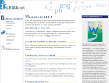 Tablet Screenshot of lexianet.org